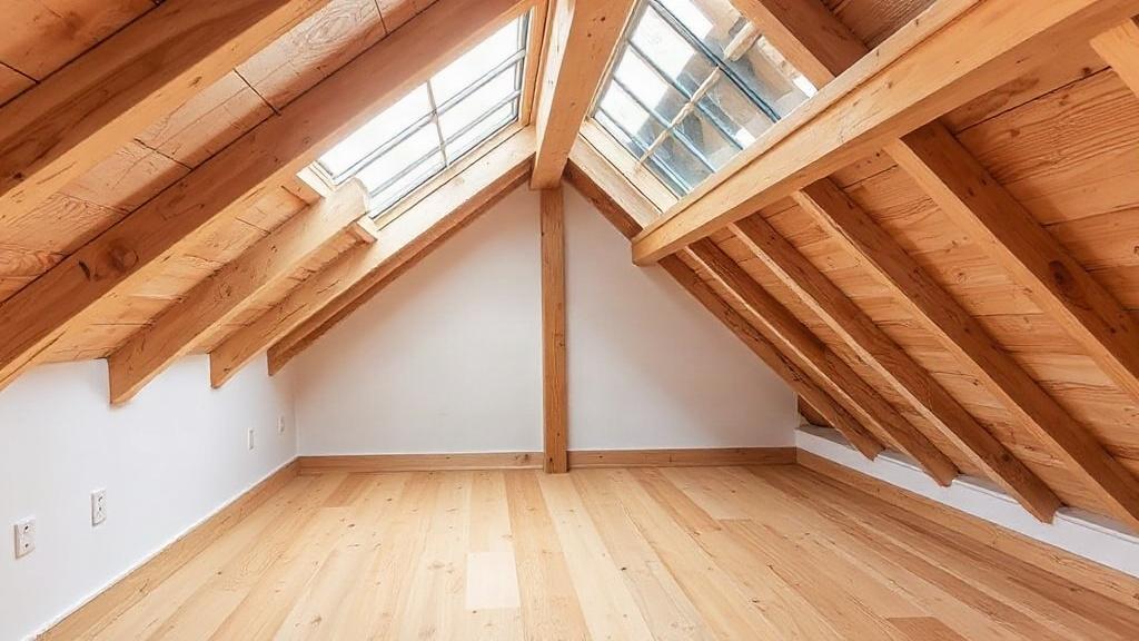 Dachgeschossausbau – Statik, Trittschalldämmung und Eindeckung. Raumluft, Dämmung und Feuchte im Dachgeschoss